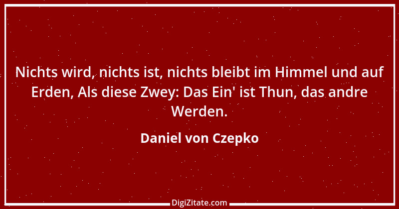 Zitat von Daniel von Czepko 5