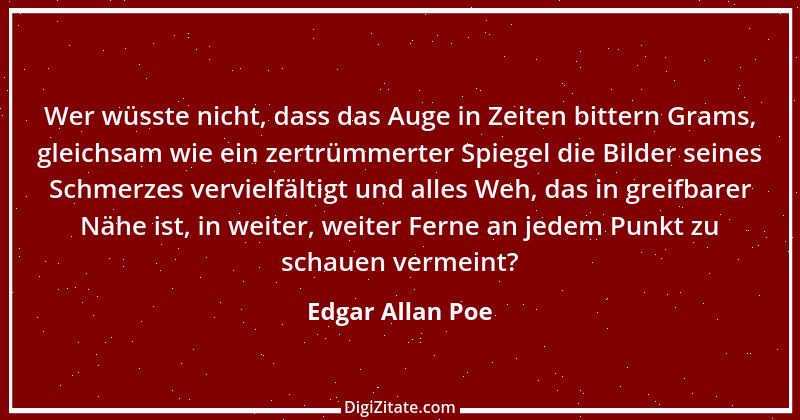 Zitat von Edgar Allan Poe 50