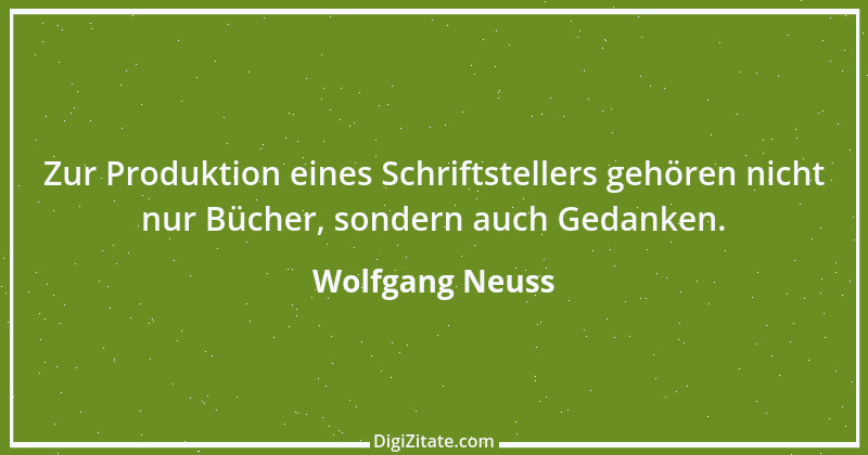 Zitat von Wolfgang Neuss 22