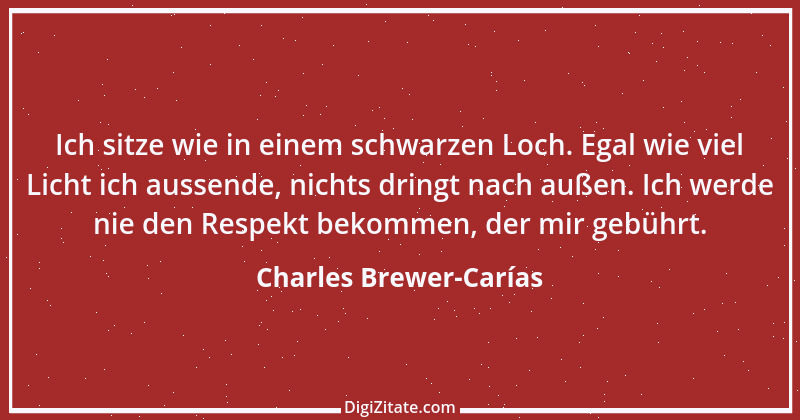 Zitat von Charles Brewer-Carías 4