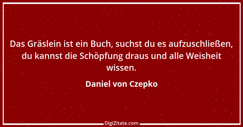 Zitat von Daniel von Czepko 6