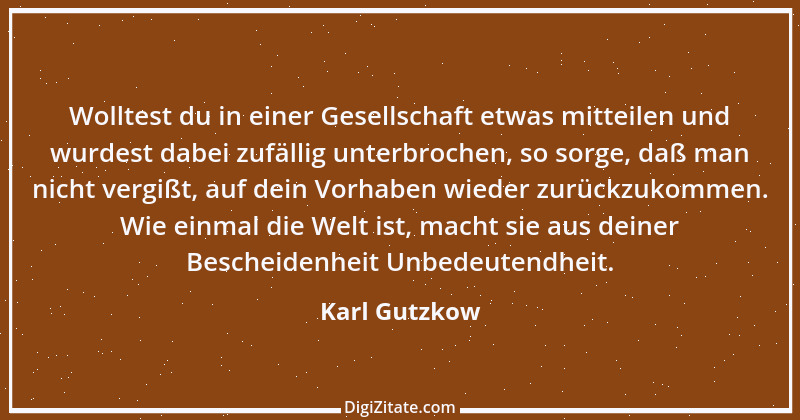 Zitat von Karl Gutzkow 153