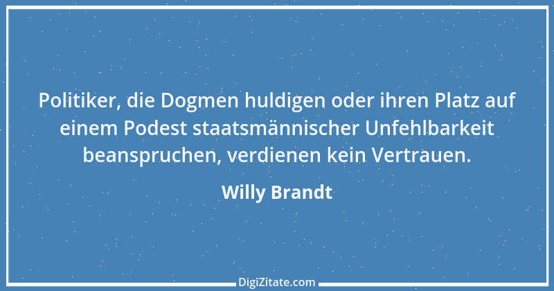 Zitat von Willy Brandt 93