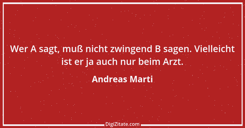 Zitat von Andreas Marti 55