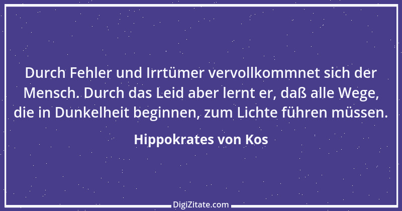 Zitat von Hippokrates von Kos 14