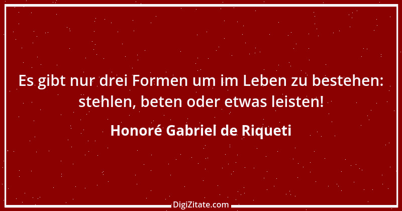 Zitat von Honoré Gabriel de Riqueti 28