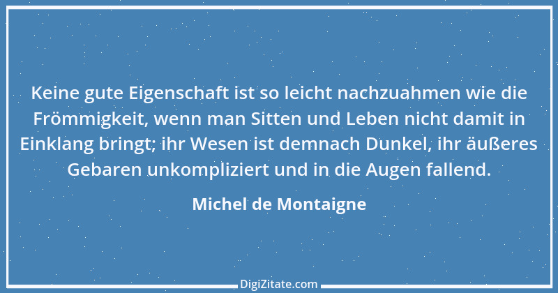 Zitat von Michel de Montaigne 261