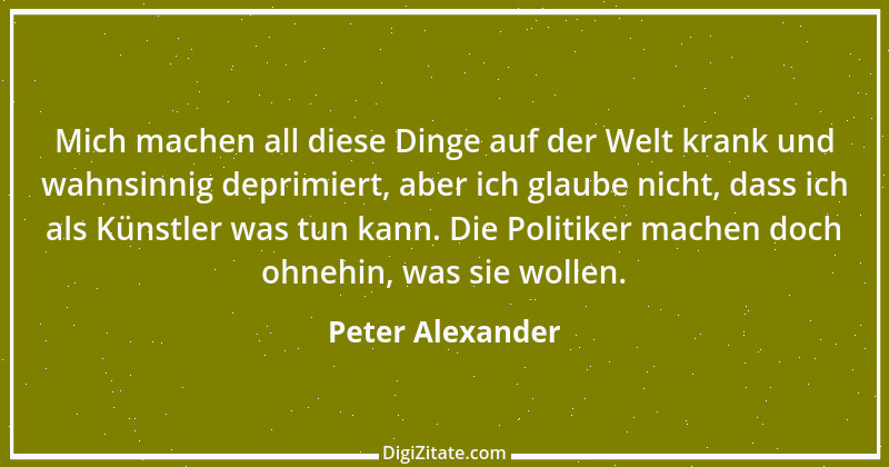 Zitat von Peter Alexander 5