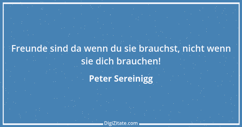 Zitat von Peter Sereinigg 58