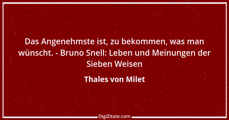 Zitat von Thales von Milet 28