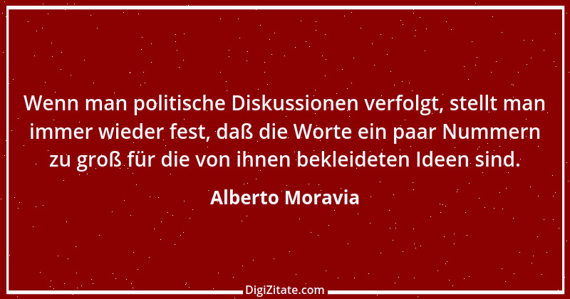 Zitat von Alberto Moravia 3