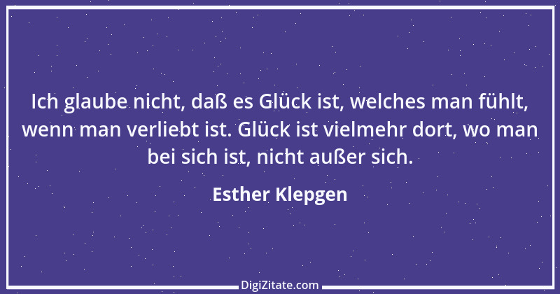 Zitat von Esther Klepgen 66