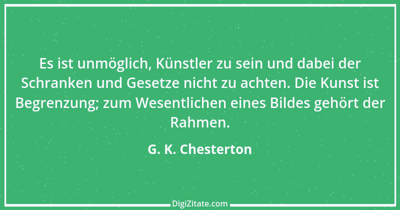 Zitat von G. K. Chesterton 122