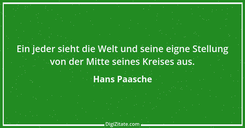 Zitat von Hans Paasche 1