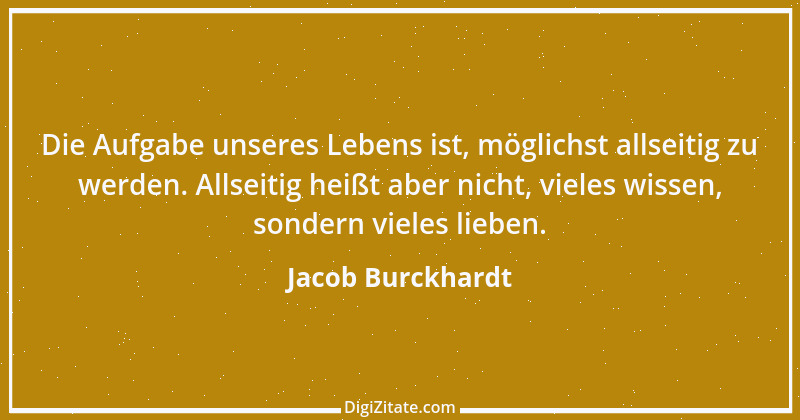 Zitat von Jacob Burckhardt 132