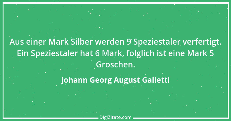 Zitat von Johann Georg August Galletti 30