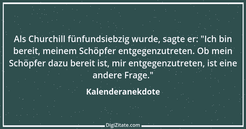 Zitat von Kalenderanekdote 14