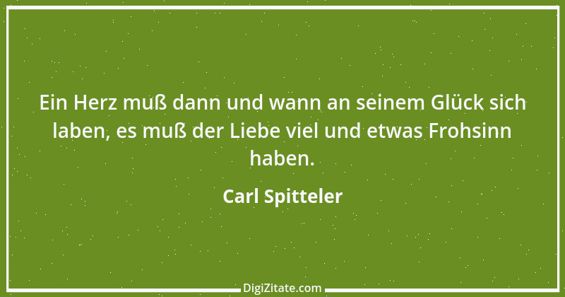 Zitat von Carl Spitteler 55