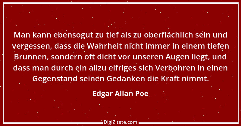 Zitat von Edgar Allan Poe 54