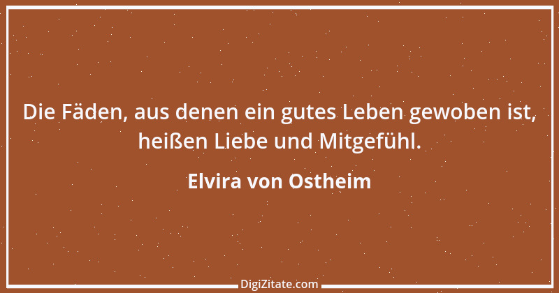 Zitat von Elvira von Ostheim 27