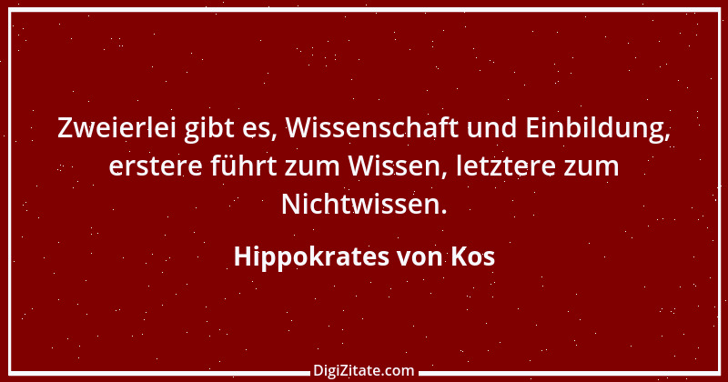 Zitat von Hippokrates von Kos 16