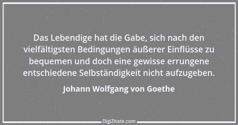 Zitat von Johann Wolfgang von Goethe 1575