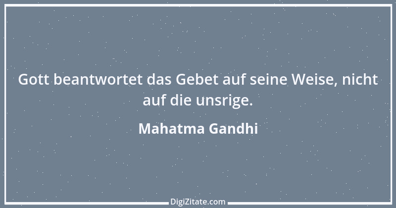 Zitat von Mahatma Gandhi 1