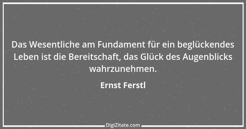 Zitat von Ernst Ferstl 1252