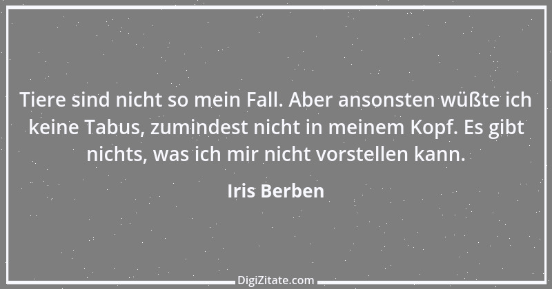 Zitat von Iris Berben 4