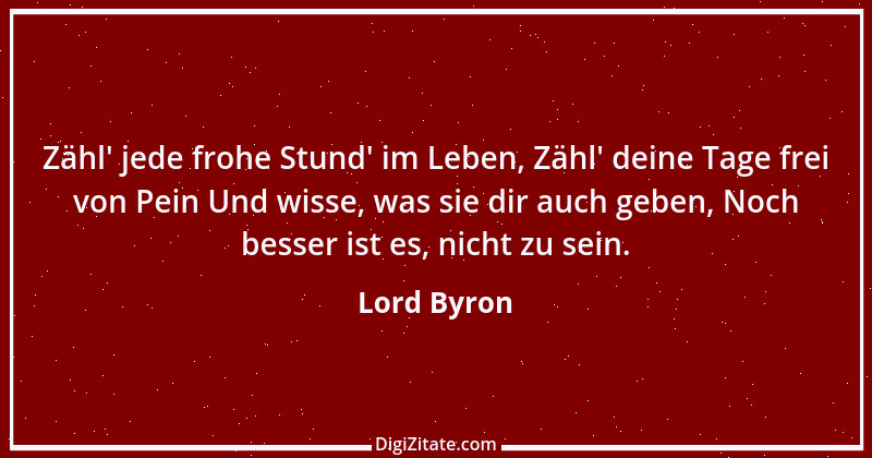 Zitat von Lord Byron 37