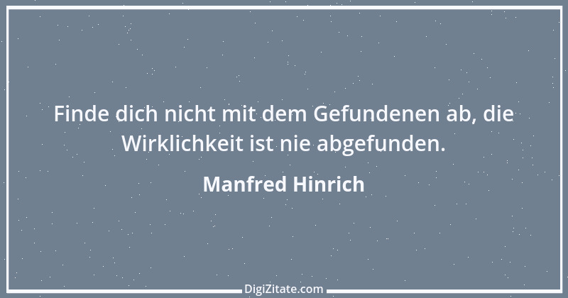 Zitat von Manfred Hinrich 3985