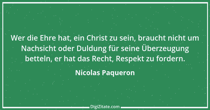 Zitat von Nicolas Paqueron 1