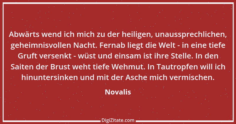 Zitat von Novalis 135