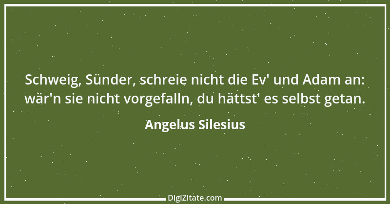 Zitat von Angelus Silesius 177