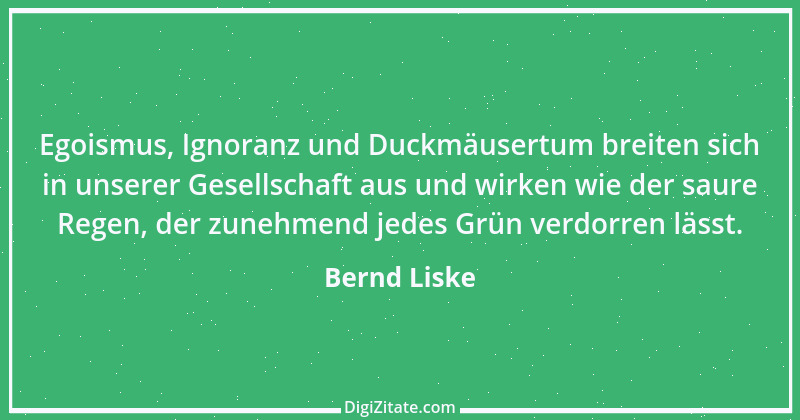 Zitat von Bernd Liske 9