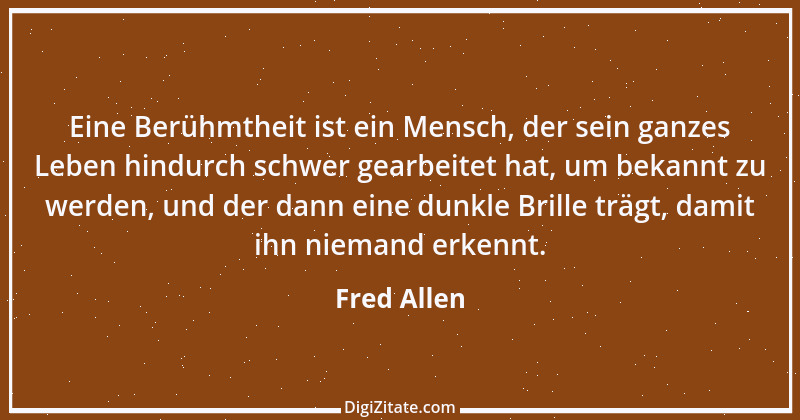 Zitat von Fred Allen 2