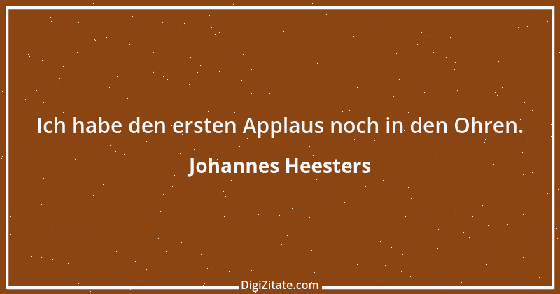 Zitat von Johannes Heesters 17