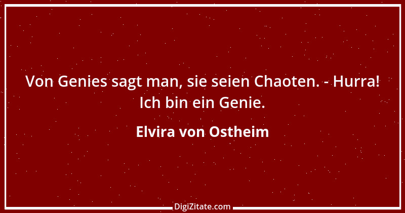 Zitat von Elvira von Ostheim 29