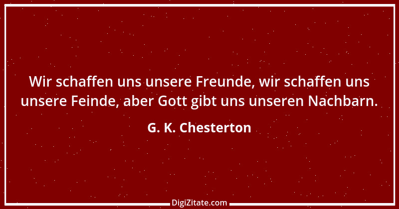 Zitat von G. K. Chesterton 125