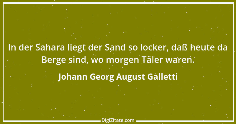 Zitat von Johann Georg August Galletti 33