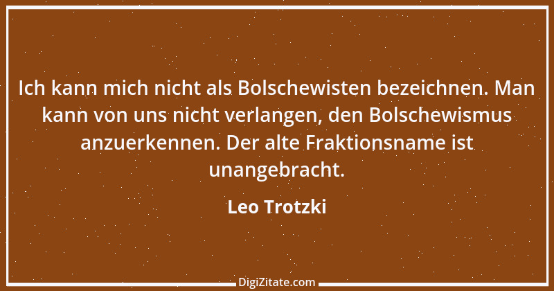 Zitat von Leo Trotzki 23