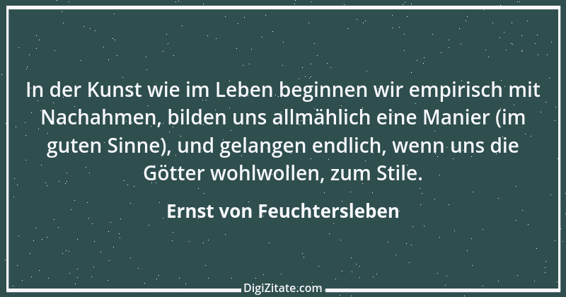 Zitat von Ernst von Feuchtersleben 98