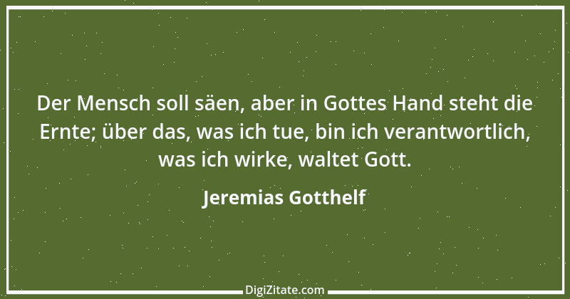 Zitat von Jeremias Gotthelf 242