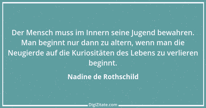 Zitat von Nadine de Rothschild 1