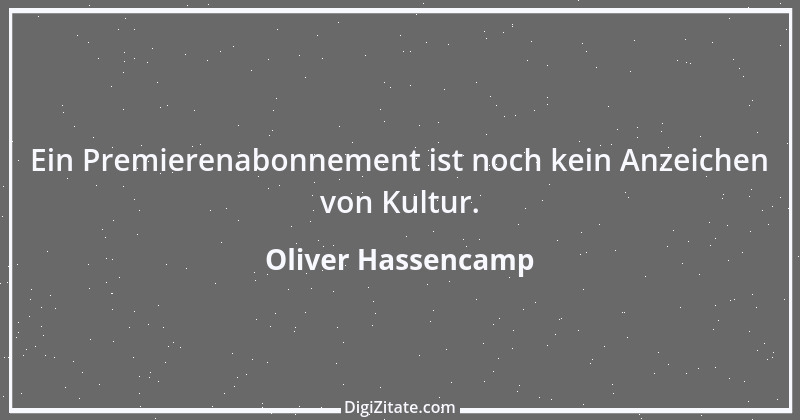 Zitat von Oliver Hassencamp 43