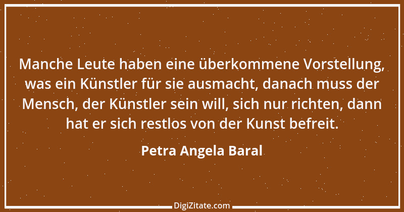 Zitat von Petra Angela Baral 2