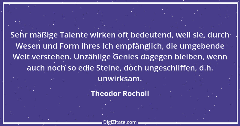 Zitat von Theodor Rocholl 15