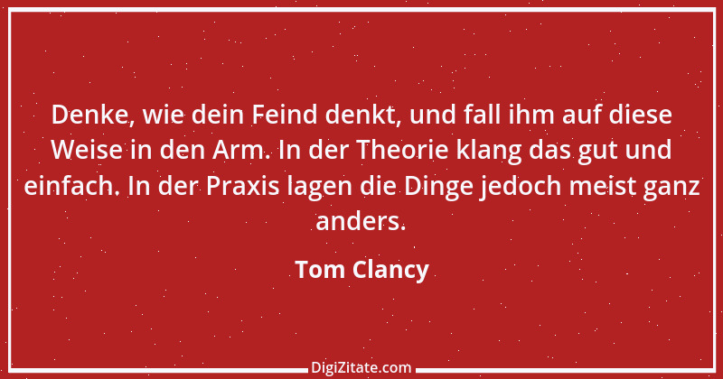 Zitat von Tom Clancy 5