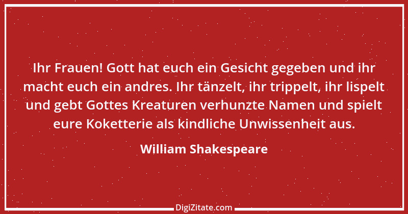 Zitat von William Shakespeare 164