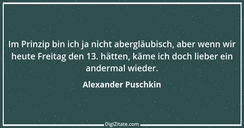 Zitat von Alexander Puschkin 17